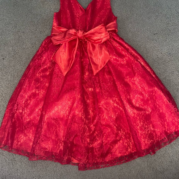 Brilliant Red Christmas time dress - Picture 2 of 7